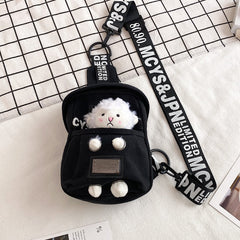 Kawaii Plush Toy Crossbody Bag