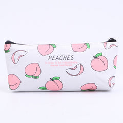 Kawaii Peach Pencil Case