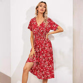 2 Piece Floral Dress