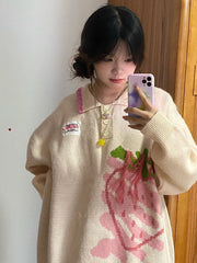 Japanese Kawaii Knitted Sweater