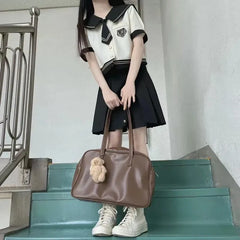 Japanese School Girl Uniform - Top & Skirt