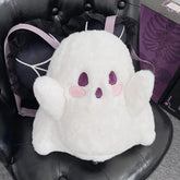 Cute Ghost Fluffy Backpack