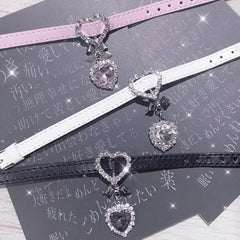 Harajuku Heart Charm Bracelet