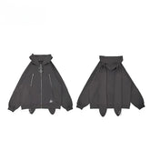 Harajuku Bunny Ears Zip Hoodie
