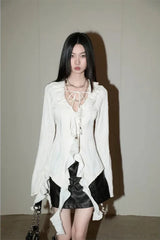 Y2K Fairy Slim Blouse
