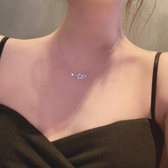 Silver Star Pendant Necklace