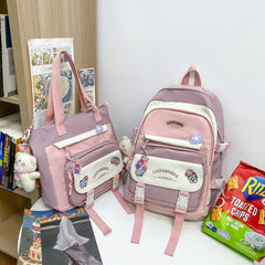 Japanese School Aesthetic Backpack & Bag Set