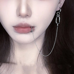 Fake Piercing Lip Clip Earring
