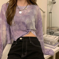 Japanese Tie Dye Sunproof Top