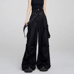 Y2K Vintage Wide Cargo Pants