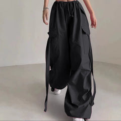 Oversized Cargo Sports Pants