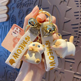 Cartoon Cat Keychain