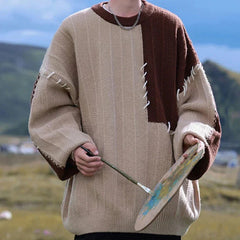 Korean Casual Oversized Sweater