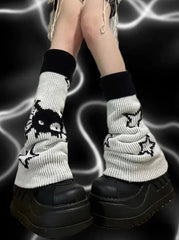 Harajuku Y2K Two-Side Leg Warmers