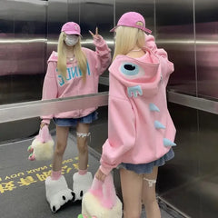 Kawaii Dinosaur Hoodie