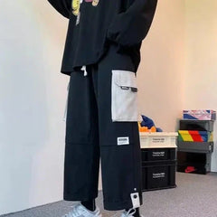 Casual Baggy Dark Cargo Pants