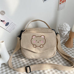 Kawaii Bear Messenger Bag
