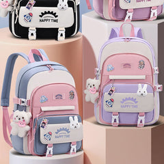 Cute Multi-Pocket Backpack