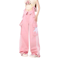 Y2K Parachute Cargo Pants