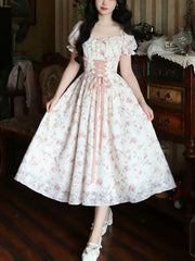 Cute Floral Fairy Dress
