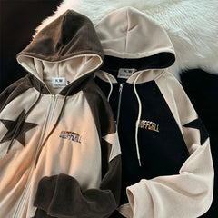 Y2K Casual Zip Hoodie