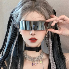 Cyberpunk Rimless Sunglasses