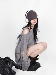 Oversized Knit Sweater