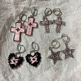 Harajuku Silver Earrings
