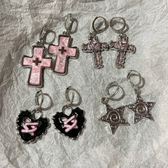 Harajuku Silver Earrings