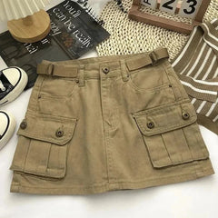 Y2K Vintage Denim Mini Skirt