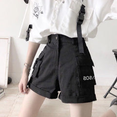 Korean Fashion Outfit Set - Top & Shorts
