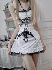 Y2k Gothic Punk Dress