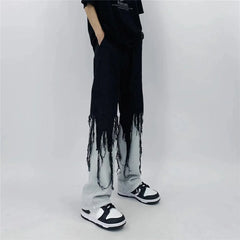 Japanese Loose Tassel Pants