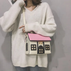 Cute House Shaped Handbag