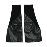 Cyberpunk Y2K Leather Leg Warmers