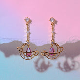 Cute Moon Stars Earrings