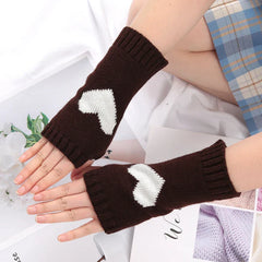 Cute Crochet Fingerless Gloves