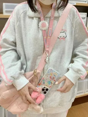 Kawaii Zipper Sweater Harajuku