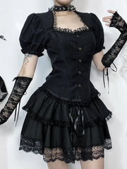 Gothic Lolita Vintage Blouse