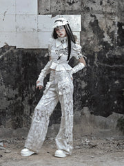 Ripped Two-Piece Cargo Pants