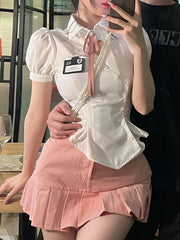 Korean Ulzzang Girl Blouse