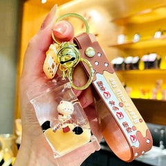 Cute Milk Tea Keychain