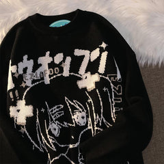 Japanese Harajuku Anime Sweater