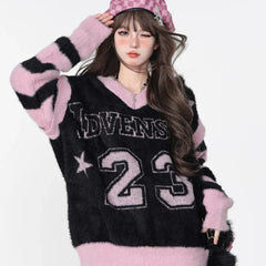 Pastel Gothic Y2K Sweater