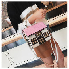Cute House Shaped Handbag