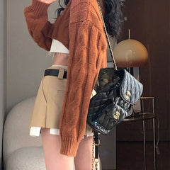 Vintage Mini Cargo Skirt Y2k