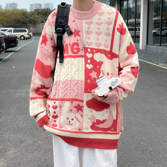 Cartoon Knit Kawaii Sweater