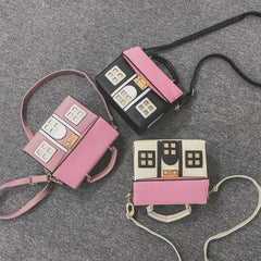 Cute House Shaped Handbag
