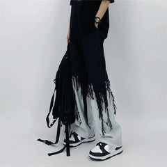 Japanese Loose Tassel Pants