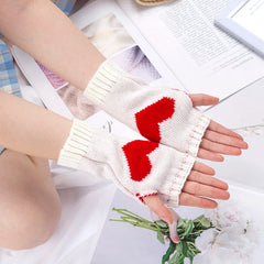 Cute Crochet Fingerless Gloves